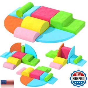cjdropshipping 8 Piece Toddler Climbing Blocks,Soft Play Climbing Toys Indoor - Picture 1 of 5