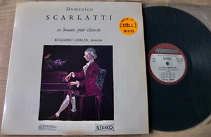 MUSIDISC RC 720 SCARLATTI 10 SONATEN FÜR CEMBALO CEMBALO LP 1970 EX FRANKREICH - Bild 1 von 3