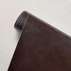 Selbstklebend Ölwachsmaterial Leder Reparatur Autositzen Sofamöbeln Kaffee - Bild 1 von 6