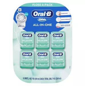 Crest Comfort Plus Zahnseide Minze je 40M (6er Pack) - Bild 1 von 12