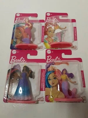 Лот из 4 Mattel Barbie торт Toppers вечеринки Favors совершенно новый в заводской упаковке лот #4 - Изображение 1 из 2