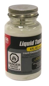 Gardner Bender Liquid Electrical Tape 4 Oz White Waterproof Indoor Outdoor - Picture 1 of 1
