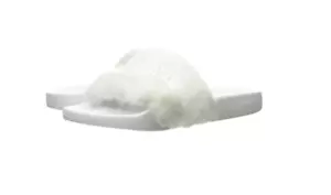 BABY FURIOSAWHITE FURIOSA Damen-Sandalen (M) weiß aus Kunstfell/Synthetik - Bild 1 von 7