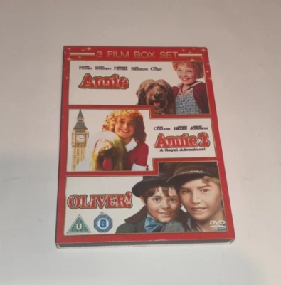 Annie / Annie 2 / Oliver! (DVD) albert finney tim curry joan collins - Image 1 of 3