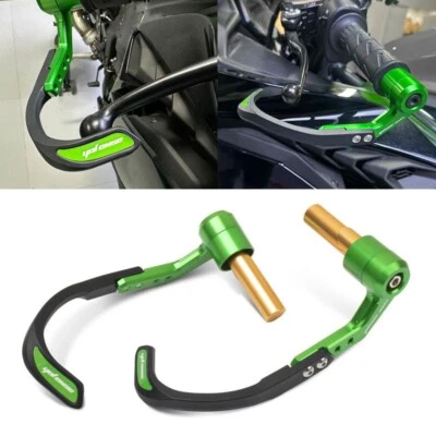 7/8" 22mm Handlebar Grips Brake Clutch Lever Guard For Z650 Z750 Z800 Z900 Z1000 - Image 1 of 4