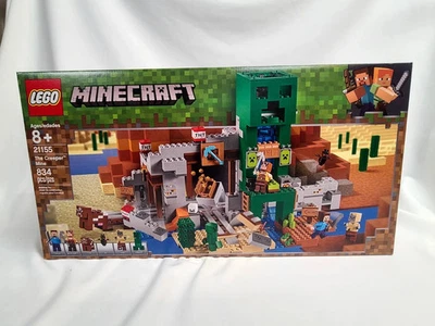 LEGO Minecraft: The Creeper Mine (21155) - New | Sealed | Retired | Great Gift!! - Image 1 of 4