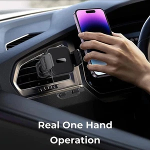 Air Vent Car Phone Holder Universal Car Mount for iPhone 17 16 Samsung Phone GPS - Picture 1 of 10