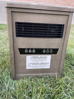 Country Living Infrared Heater Driftwood Finish - Image 1 of 4