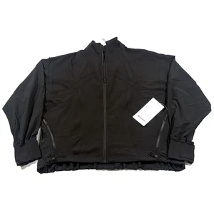 Lululemon Womens Define Relaxed-Fit Jacket Luon Zip Activewear Black Sz 6 NWT - Picture 1 of 7