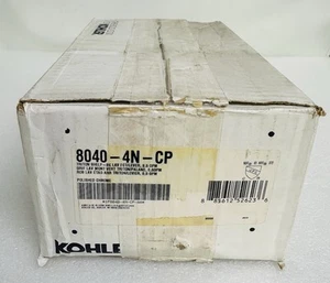 KOHLER 8040-4N-CP Triton Shelf BK Lavavatory Bathroom Faucet (Discontinued) - Picture 1 of 5