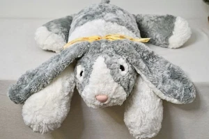 Peluche Chosun Floppy Jumbo Bunny Rabbit 36” blanco gris capas juguete de peluche plano - Imagen 1 de 17