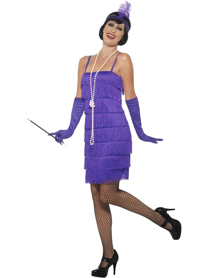 Disfraz Flapper Halloween Adulto Talla Grande 1X Foto 1 de 1