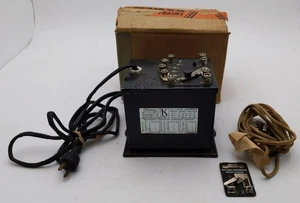 Lionel K Vintage O Prewar Multi-Volt 150 Watt Transformer/Box - Picture 1 of 6