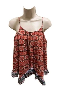 Anthropologie Patrons Of Peace Tank Top with Adjustable Straps Sz XS Boho Airy - Picture 1 of 11