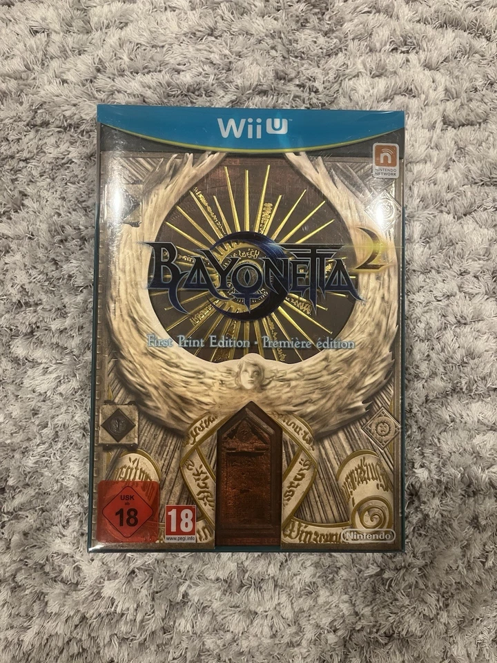 Bayonetta 2 [первое печатное издание] PAL Wii U ЗАПЕЧАТАННЫЙ  - Изображение 1 из 3