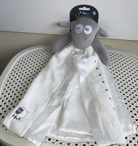 Baby Comfort Blanket - Baa Baa Blankie ewan sheep - Grey NWT Great Gift - Picture 1 of 10