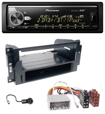 Pioneer Bluetooth USB DAB MP3 Autoradio für Chrysler PT Cruiser 300C Dodge Jeep - Bild 1 von 4