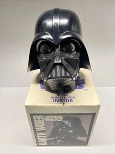 🔥🔥RARE🔥🔥1977 Star Wars Don Post Darth Vader 2 Piece Mask Helmet Original Box - Picture 1 of 16