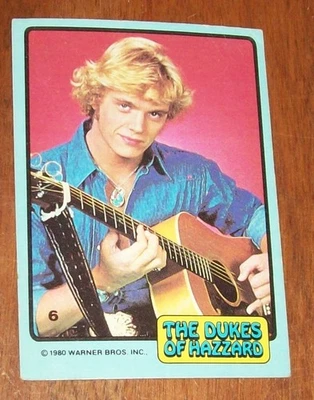 1980 Topps The Dukes of Hazzard Bo Duke Blue Border Card-6 - Image 1 of 2