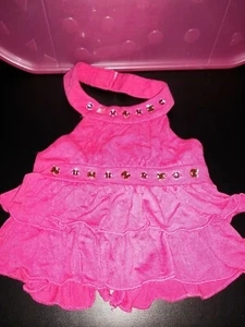 Abbigliamento Costruisci Un Orso ~ Prendisole GEMMA IN JERSEY ROSA. 8 - Foto 1 di 4