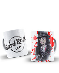  hard rock cafe coffee mugs with picture of legend 11oz.