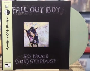 Fall Out Boy So Much (For) Stardust Vinyl Coke Bottle Green Color Assai Obi! - Picture 1 of 3