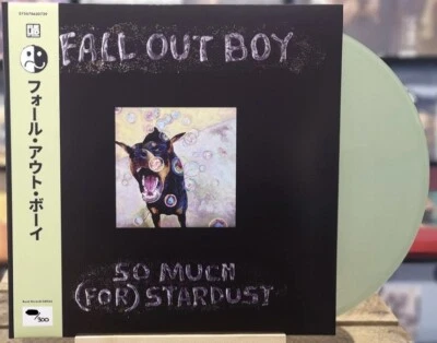Fall Out Boy So Much (For) Stardust Vinyl Coke Bottle Green Color Assai Obi! - Image 1 of 3