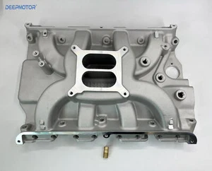 Deepmotor Aluminum Square Bore Dual Plane Intake Manifold for Ford 332 428 FE - Picture 1 of 5