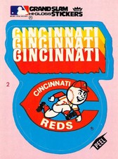 1979 Fleer Grand Slam Hi-Gloss Team Stickers MLB Baseball Pick From List