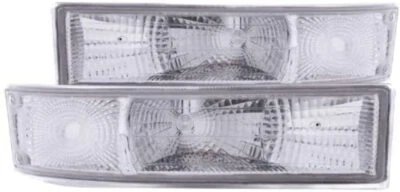 ANZO Euro Parking Lights Chrome for Chevrolet Astro Van | 511027 - Image 1 of 4