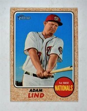 2017 Topps Heritage Base #579 Adam Lind