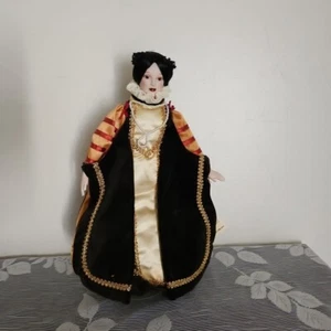 1986 MARIA Hamilton Collection Americas Colonial Heritage Porcelain Doll 13.5" - Picture 1 of 11