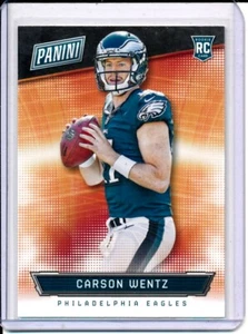 2016 PANINI THE NATIONAL CARSON WENTZ SP ORANGE PARALLEL RC #/D /199 COLTS - Picture 1 of 1