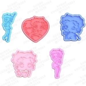 Betty Boop Sugar Paste Cutter Shape - Picture 1 of 1
