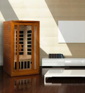 Dynamic 2 Person Far Infrared Sauna San Marino 6 Carbon Panels Low EMF New - Picture 1 of 8