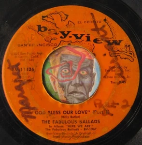 HEAR Fabulous Ballads 45 God Bless Our Love BAY-VIEW deep soul R&B - Picture 1 of 2