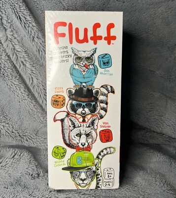 Fluff Rolling Liars Family dice game - Bananagrams - new sealed - Image 1 of 4