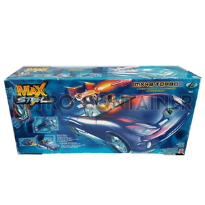 MATTEL MAX STEEL - MX48 TURBO CONVERTIBLE CAR 1999 Action Man MISB NEW Rare - Picture 1 of 1