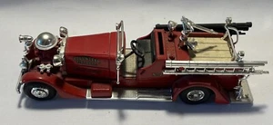 ERTL 1:30 SCALE 1937 AHRENS FOX FIRE TRUCK BANK . Very Nice - NO box - Picture 1 of 9