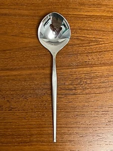 TOWLE "SHAPE" BURNISHED STAINLESS SUGAR SPOON, USA 1970s Quality - Picture 1 of 9