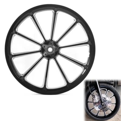 21x2.15 Front Wheel Rim for Harley Sportster Iron 883 1200 XL883N XL1200N 00-UP Foto 1 de 4