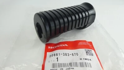 Footrest rubber front for Honda CY50, CY80 and others 50661-383-670 footrest rubber - Image 1 of 4