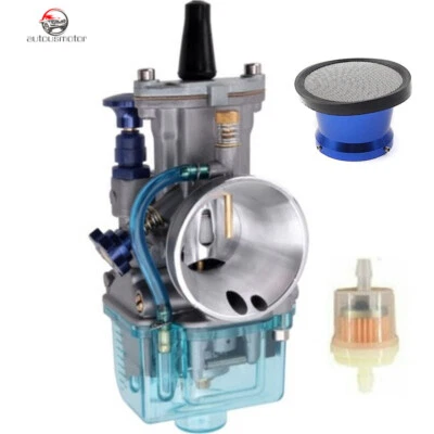 Fit Kawasaki KX80 KX100 KX125 Yamaha DT100 DT125 DT175 Carburetor & Air Filter - Image 1 of 4