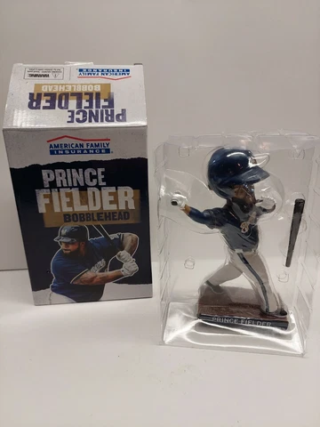 Prince Fielder #28 Milawakee Brewers 2019 SGA Bobblehead NIB ⚾️ Cover