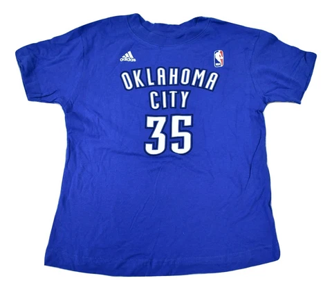 adidas NBA Little Boys Oklahoma City Thunder Kevin Durant Shirt New M(5-6), L(7) Cover