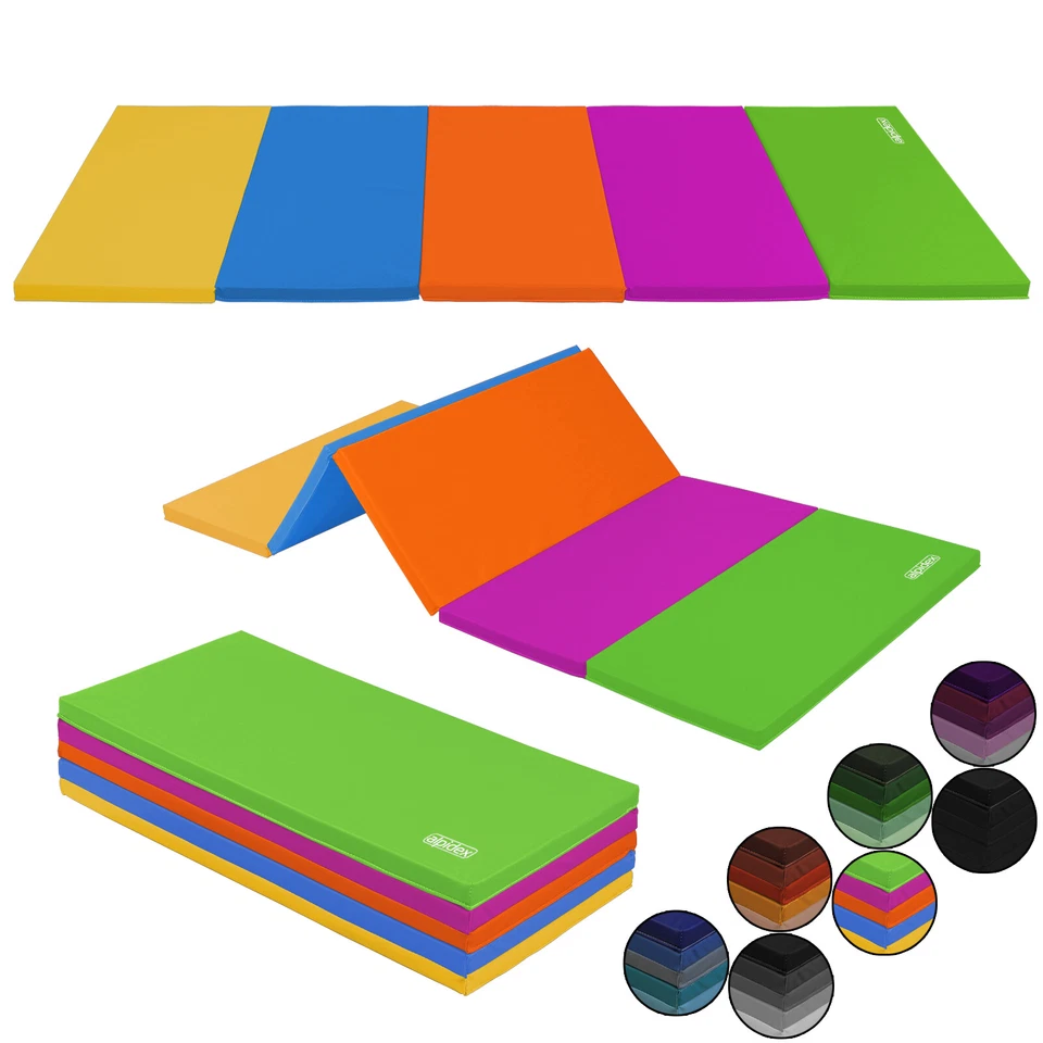 Tappetino da ginnastica pieghevole tappetino morbido 185 x 78 x 3 cm tappetino da ginnastica tappetino da pavimento - Immagine 1 di 1