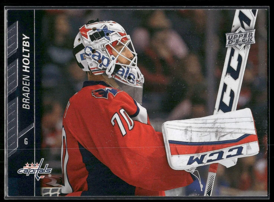 #438 Braden Holtby 2015-16 Upper Deck - Image 1 of 2