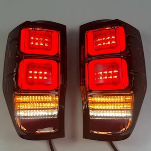 1 Set Full LED Tail Lights Brake Light for Ranger T6 2011-2015 and T7 2015-2018 - Picture 1 of 9