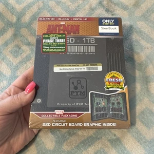 NEW SEALED Ant-Man (2015, Blu-ray 3D / Blu-ray, Steelbook, BestBuy Exclusive) - Picture 1 of 6