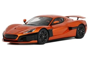 GT Spirit GTS880 1/18 Rimac Nevera 2021 Orange Resin Model Car - Picture 1 of 6